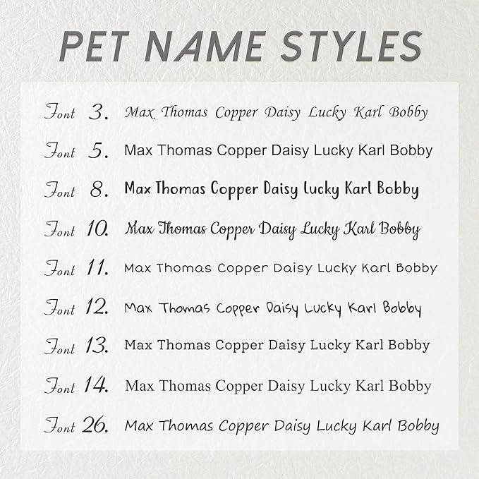 Anavia Personalized Pet ID Tags, Stainless Steel Glossy Laser Engraved Dog Cat Collar Name Tags, Multiple Colors Shapes Sizes (Hexagon, Regular)