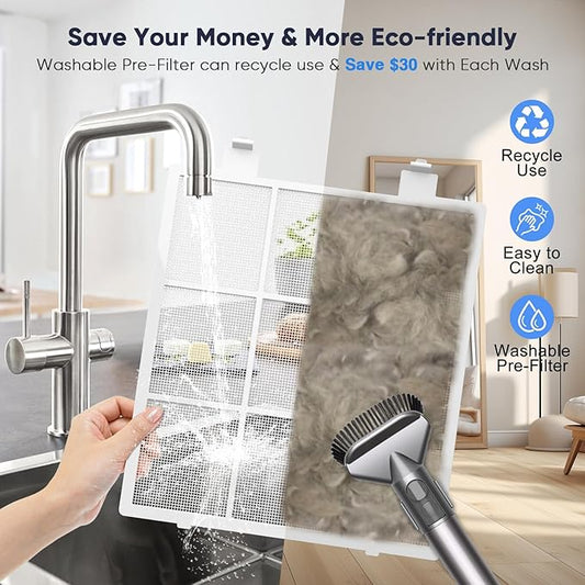 DAYETTE H14 Smart Air Purifiers for Home Large Room Up to 3000 Ft², Air Purifier with Washable Filters, APP & Alexa Control & 22 dB Sleep Mode for Bedroom Living Room