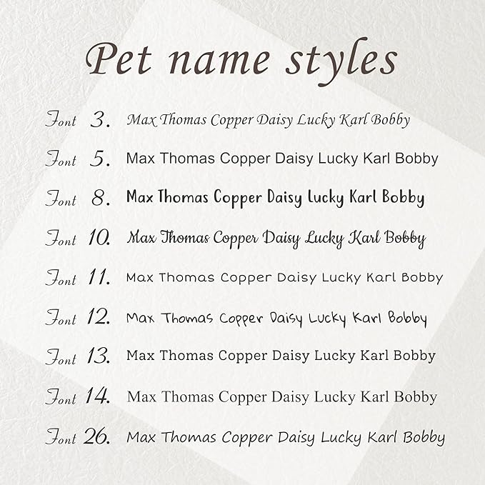 Anavia Slide On Silent Pet ID Tags, S/M/L/XL Personalized Black Stainless Steel Colored Silicone Cat Dog Name Tag, Customized Engraved Nameplate, Quiet Chew-Proof Pet Collar Tag (Yellow, X-Large)