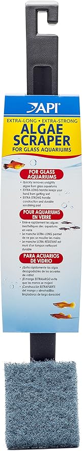 API ALGAE SCRAPER For Glass Aquariums 1-Count Container