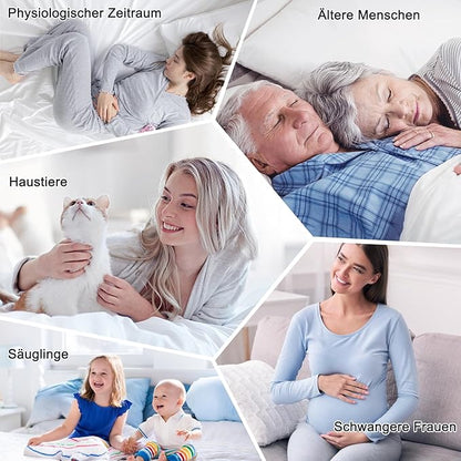 Waterproof Mattress Protector Queen, Fitted Sheet Style Breathable Mattress Cover with Deep Pocket Fits Up to 18'', Machine Washable Noiseless Bed Cover for Kids Adults Pets (Squares, 60'' X 80'')