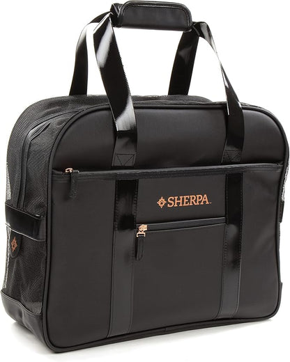 Sherpa Tote Around Town Travel Pet Carrier with Stay Clean Technology - Black, Small