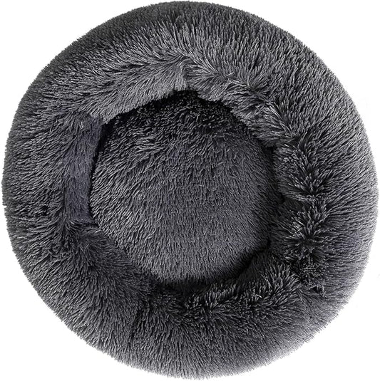 Donut Dog Bed Large Cat Bed Pet Bed Cat Donut Large Ferret Cave Pet Sofa Pet Pillow Dog Cave Bed Dog Beds Large Sized Dog Rabbit Pillow for 30KG Pet