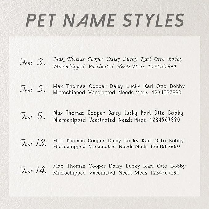 Anavia Small Size Dog Cat ID Tags, Small/XS Personalized Color Plated Stainless Steel Puppy Kitten Name Tags, Customized Engraved Nameplate Pet Collar Tag (Blue, XS-Rectangle)