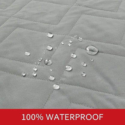 Waterproof Blanket 2 Pack Dog Bed Cover with Non-Skid Bottom, Couch Cover for Dogs, Mattress Protector Furniture Protector, Bed Couch Sofa(52" X 82")