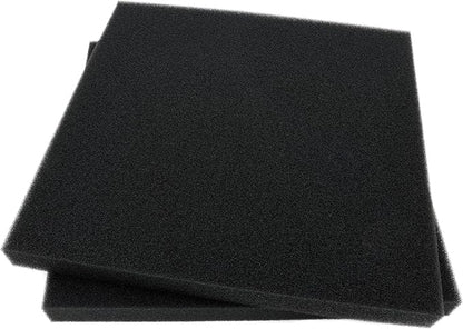 Aquarium Filter Bio Sponge Pad, Foam Sponges Filter Media, Cut fit it Filter Accessories for Fish Tanks and Ponds (18"x18"x1.6" (50PPI) 2 Pack)