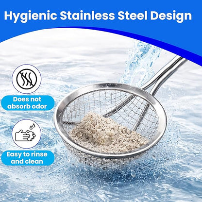 Sand Dipper Scoop - Stainless Steel Hygienic Cat Litter Scoop (Original)