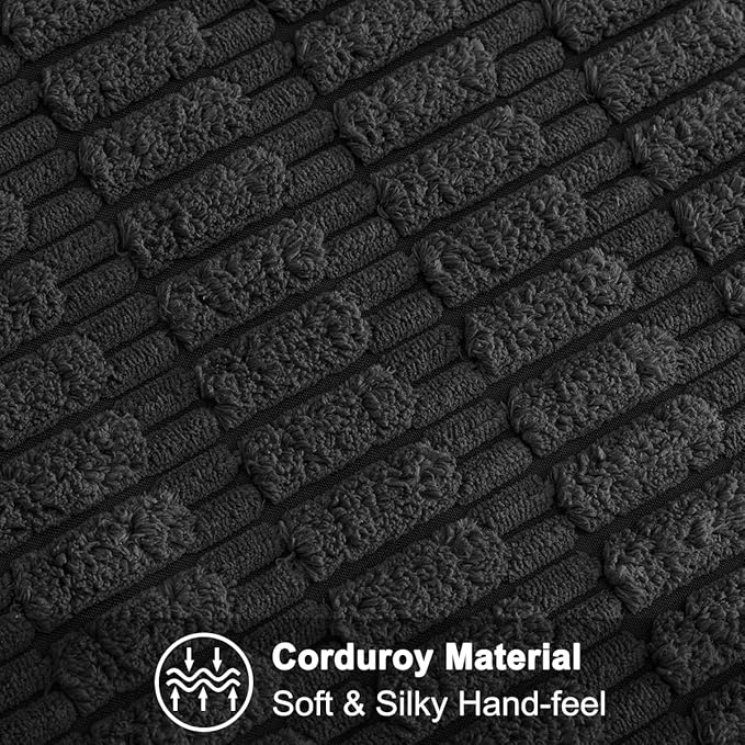 Muamar Dog Bed Cover Sofa Protector,Anti Slip Waterproof Sofa Covers for Living Room Couch Covers,Sofa Mat,Seat Cover, Dog Mat,Pet Pad for Furniture 1 Piece (30x70 inch, Black)