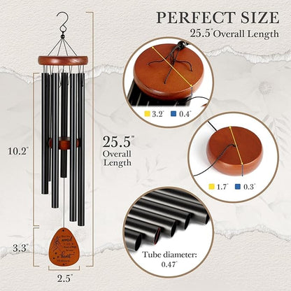 SteadStyle Pet Memorial Gifts for Dogs, Dog Memorial, Pet Memorial Wind Chime, Loss of a Dog Sympathy Gift, in Memory of Dogs Cats Gifts,Remembrance Bereavement Gift 25.5 in