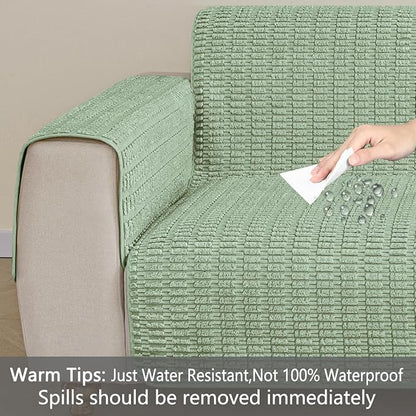 Muamar Dog Bed Cover Sofa Protector,Anti Slip Waterproof Sofa Covers for Living Room Couch Covers,Sofa Mat,Seat Cover,Dog Mat,Pet Pad for Furniture 1 Piece (60x70 inch, Sage Green)
