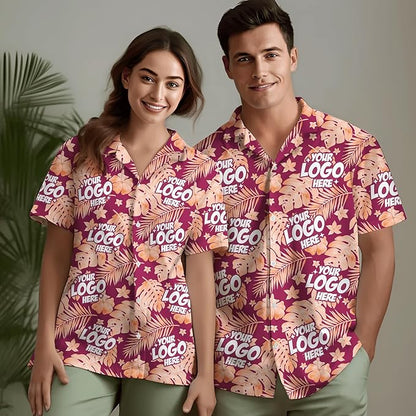 Custom Hawaiian Shirt with Face Photo Picture for Men Women Kids Youth Adult, Tropical Personalized Hawaiian Shirts Gift