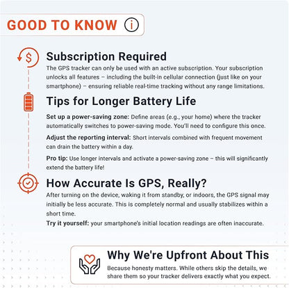 PAJ GPS Dog Tracker - 4G Real-Time Tracking & Runaway Alerts - Waterproof, Long-Range, Smart App Monitor Health & Activity - Fits Any Collar, Mini Device Navigator Chip - Subscription Required - Black