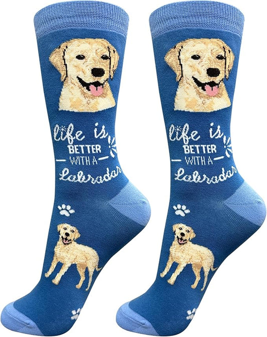 E&S Pets Pet Lover Socks - Dog & Cat Socks - Unisex Novelty Gifts