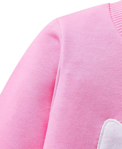 Toddler Baby Girls Cotton Sweater, Long Sleeve Crewneck Sweatshirt Pullover Kids Warm Clothing for Fall Winter