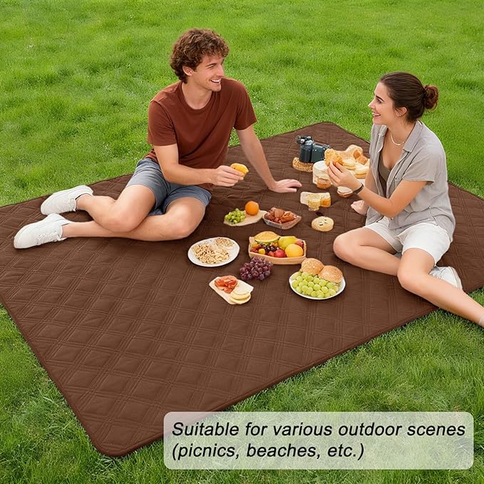 hyha Waterproof Dog Blanket, Reversible Pet Bed Blanket, Soft Sofa Couch Cover for Dogs Washable, Waterproof Pet Couch Covers for Sofa Puppy Cats Furniture Protector(52"x82", Brown/Brown)