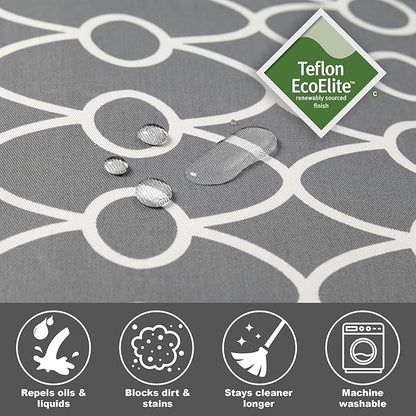 MidWest Homes for Pets Orthoperdic Egg-Crate Nesting Pet Bed w/ Teflon Fabric Protector, Small Gray