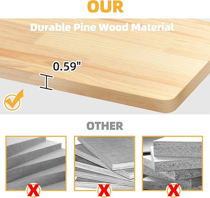 18-in-1 Cat Wall Shelves, Cat Wall Furniture Pine Wooden Wall Mounted Cat Shelf, Floating Cat Shelves Set and Perches, Condos, House, Steps, Bridge Ladder, Scratching Post and Tunnel