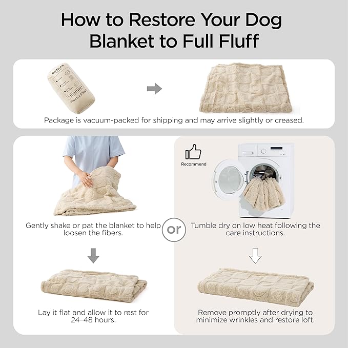 Bedsure Dog Blanket for Medium Dogs Washable - Fluffy Fuzzy Puppy Cat Blanket with Premium 300GSM Coral Fleece Soft for Pet Kitten Doggy, Pink, 30x40IN