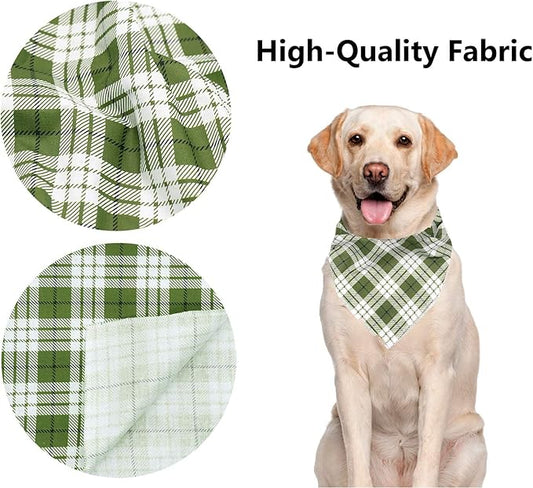 ARING PET Cotton Dog & Cat Bandanas - Triangle Bibs Scarf for Small to Large Dogs and Cats