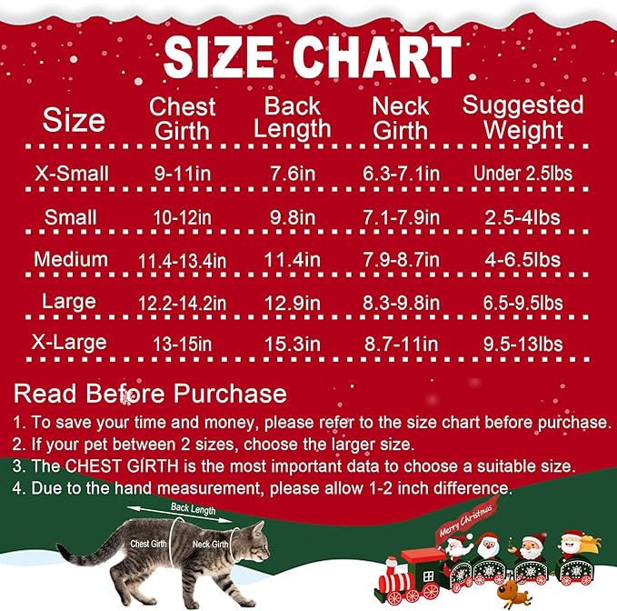 Cat Christmas Sweater Pet Winter Warm Coat Pajamas Reindeer Snowflake Knitwear Cat Sweater for Cats Kitty Puppy (Reindeer, S)