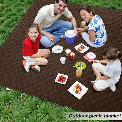 hyha Waterproof Dog Bed Blanket, Soft Pet Blankets, Waterproof Couch Cover for Dogs, Reversible Sofa Covers Washable for Furniture (52x82 Inch, Chocolate/Dark Grey)