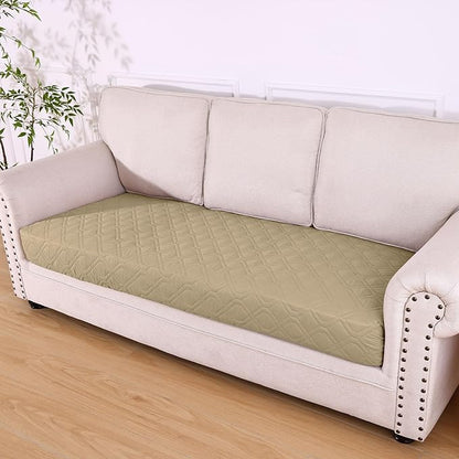 hyha Waterproof Dog Bed Blanket, Soft Pet Blankets, Waterproof Couch Cover for Dogs, Reversible Sofa Covers Washable for Furniture (40x80 Inch, Taupe/Taupe)