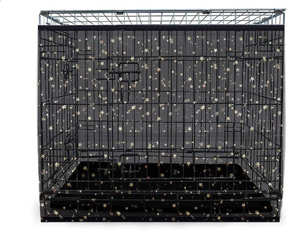 Large Bird Cage Net Cover, Bird Cage Seed Catcher, Universal Adjustable Bird Cage Skirt Cover Birdcage Nylon Seed Mesh Net Cover for Round Square Cages