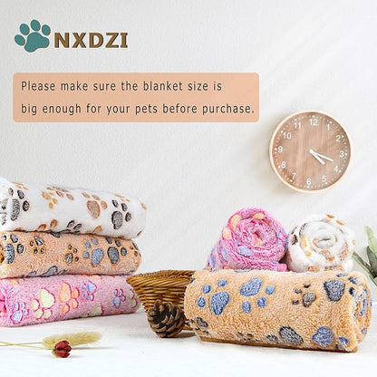Dog Blankets for Medium Large Dogs, 3 Pack Pet Blanket Washable 41" x 31", Fuzzy Soft Puppy Throw Cover for Kennel Crate Bed