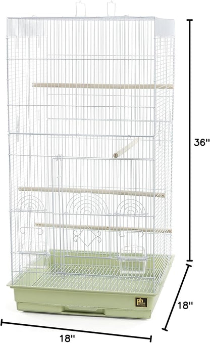 Prevue Pet Products SPECONO1818H-SG Tall Tiel Cage, Sage Green