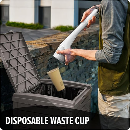 Dirt Devil Dogwalker Pet Waste Vacuum, Portable Handheld Vacuum, No-Contact Poop Scooper for Dogs, Ideal for Dogs up to 50 Pounds, Dog Poop Scooper for Yard Cleanup and Walks