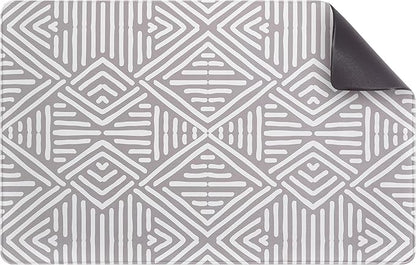 NALALAS Large Dog Mat for Food and Water, Cat Feeding Mat | Large Waterproof Dog Bowl Mat | Non-Slip Pet Food Mat for Floors | Pet Mats for Food and Water | Easy to Clean