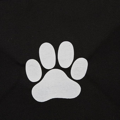 Bone Dry Pet Storage Collection Collapsible Bin, Black, Small Round