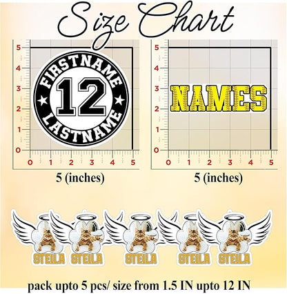 Custom Pet Memorial Paw Name Sticker Personalized Text Photo Rememberance Decal Waterproof Die Cut Vinyl & Transparent DTF Decal for Water Bottle Laptop Car Helmet Gifts for Men Women