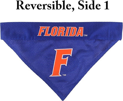 Pets First Collegiate Pet Accessories, Reversible Bandana, Florida Gators, Large/X-Large
