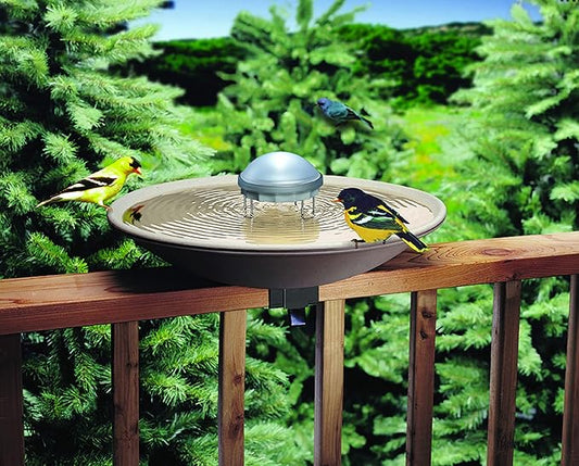 API® Solar Water Wiggler® | Solar Powered Bird Bath Water Circulator | Water Wiggler for Bird Bath