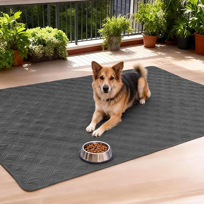 hyha Waterproof Dog Blanket, Reversible Pet Bed Blanket, Soft Sofa Couch Cover for Dogs Washable, Waterproof Pet Couch Covers for Sofa Puppy Cats Furniture Protector(30"x70", Dark Grey/Dark Grey)