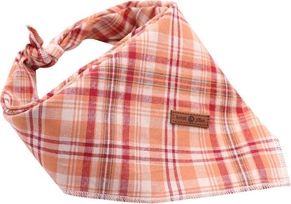 Lionet Paws Fall Dog Bandana Halloween Thanksgiving Washable Cotton Handkerchief Scarf Triangle Bandana for Small Medium Large Dogs Girl Boy
