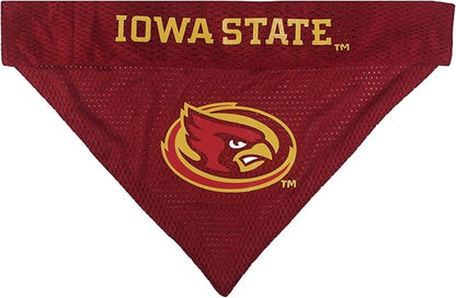Pets First Collegiate Pet Accessories, Reversible Bandana, Iowa State Cyclones, Small/Medium