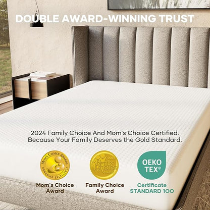 OhGeni 100% Waterproof Mattress Protector,Queen Size Mattress Soft Pad,Pet Hair & Bedwetting Resistant,Cooling Breathable Fitted Sheets,Washable Bed Cover,Non-Slip Deep Pocket,Noiseless,Brown