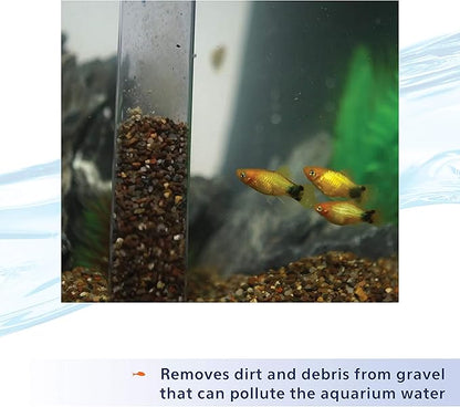 Aqueon Aquarium Siphon Vacuum Gravel Cleaner Medium - 9 Inches (Pack of 12)