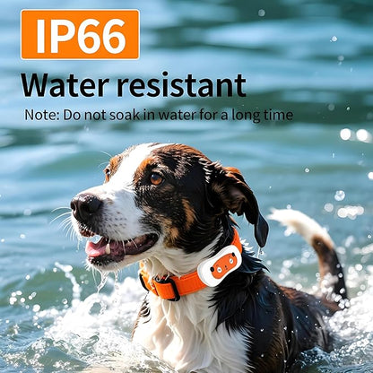 Smart Dog GPS Tracker,Live Pet Tracker with Virtual Fence Dog Collar with App,Smart Alerts,Collar-Compatible,4G Built-in SIM,iOS & Android