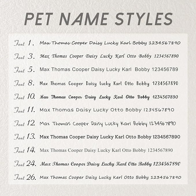 Anavia Small Size Dog Cat ID Tags, Small/XS Personalized Color Plated Stainless Steel Puppy Kitten Name Tags, Customized Engraved Nameplate Pet Collar Tag (Purple, Fish)