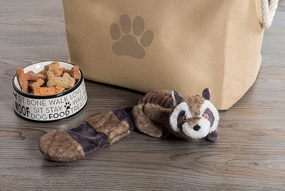 Bone Dry Pet Storage Collection Collapsible Bin, Medium Rectangle, Taupe