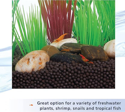 Aqueon Plant and Shrimp Aquarium Substrate, Aqua Soil for Fish Tanks, 5 Pounds, 4 Count