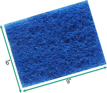 Penn-Plax WZP3 Wizard Scrubber Pad – for Glass Tanks Will not Scratch Aquarium Surfaces – Removes Accumulated Grime - 6” x 9”