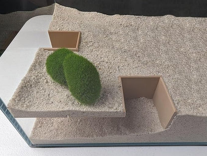 Fish Tank Tunnel Aquarium Hardscape, Shrimp Hide Aquarium Tunnel, Shrimp Tank Aquarium Decor Fish Tank Cave, Fish Tank Decorations Hideout, Fish Hideout for Aquarium, Fish Tank Accessories Decorations