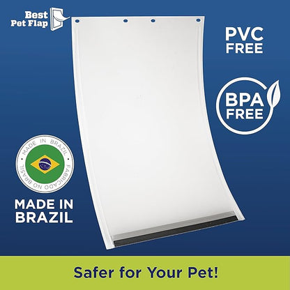 Medium Non PVC Compatible w/PetSafe PAC11-11038 - 8 1/8" x 12 7/8" Longer Lasting, Most Energy Efficient, Less Shrinkage, BPA Free (Pack of 2)