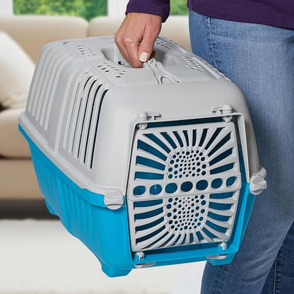 MidWest Homes for Pets Spree Travel Pet Carrier | Hard-Sided Pet Kennel Ideal for XS Dog Breeds, Small Cats & Small Animals | Dog Carrier Measures 22.3L x 14.2 W x 15H - Inches
