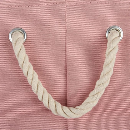 Bone Dry Pet Storage Collection Collapsible Bin, Rose, Medium Rectangle