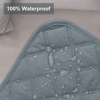 Comsmart Waterproof Couch Cover Dog Cat Blanket, Anti-Slip Liquid Urinary Proof Furniture Blanket, Reversible Pet Blanket Protector for Couch Sofa Bed Car Floor, 82 * 82 in